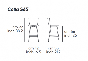 Стул полубарный пластиковый-thumbs-Фото3