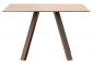 Стол ламинированный PEDRALI Arki-Table Compact сталь, алюминий, компакт-ламинат HPL коричневый, 4543 Фото 1