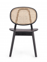 Стул деревянный Garden Relax Adolis вяз, искусственный ротанг черный Фото 6