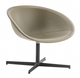 Кресло вращающееся с обивкой-thumbs-Фото1