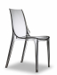 Комплект прозрачных стульев с подушками Scab Design Vanity Set 2 поликарбонат, полиэстер дымчатый, светло-серый Фото 10