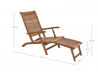 Шезлонг-лежак деревянный-thumbs-Фото3