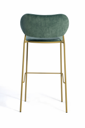 Стул барный с обивкой Nuta Light Stool 77