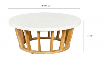 Столик каменный кофейный-thumbs-Фото1