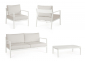 Комплект лаунж мебели Garden Relax Sirius алюминий, полиэстер белый Фото 4