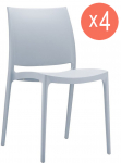 Комплект пластиковых стульев Maya Set 4