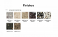 Столешница мраморная PEDRALI Composite Marble искусственный камень белый палаццо Фото 3