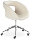 Кресло офисное с обивкой Gaber Moema 75 5R алюминий, натуральная кожа Фото 1