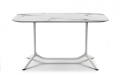Подстолье двойное металлическое складное Scab Design Tripe Double Folding сталь белый Фото 10