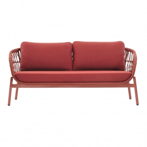 Комплект лаунж мебели Grattoni Elba Rope алюминий, роуп, олефин красный Фото 7