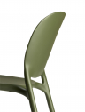 Стул пластиковый Scab Design Hug Go Green технополимер оливковый Фото 6