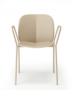 Кресло пластиковое Scab Design Mentha Go Green сталь, технополимер тортора Фото 3