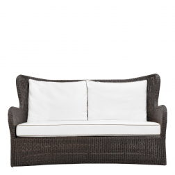 Диван двухместный плетеный с подушками-thumbs-Фото4