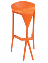 Стул пластиковый барный Gaber Shiver технополимер Фото 16