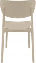 Стул пластиковый Siesta Contract Monna стеклопластик бежевый Фото 9