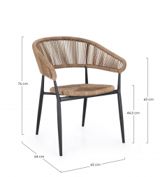 Кресло металлическое плетеное-thumbs-Фото3