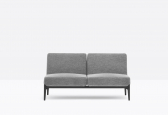 Диван двухместный PEDRALI Social Plus сталь, алюминий, ткань Фото 4
