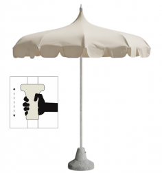 Зонт пляжный профессиональный Ø2 м-thumbs-Фото1