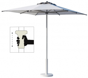 Зонт пляжный профессиональный 2х2 м-thumbs-Фото1