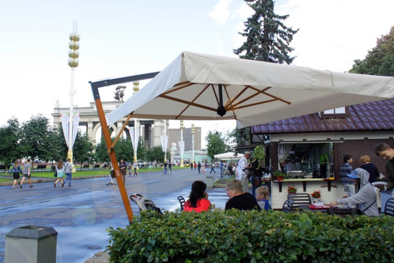 Зонт профессиональный 3х4 м Palladio Braccio