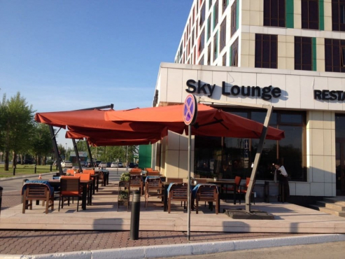 Ресторан Sky Lounge и отель Sky Port, Новосибирск