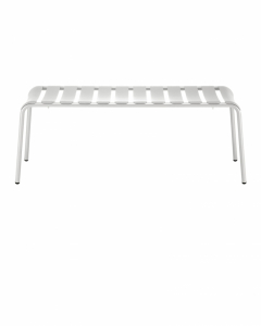 Скамейка металлическая Colos Stecca 8 алюминий Фото 6