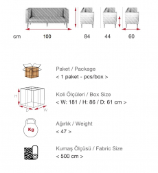 Диван двухместный с обивкой-thumbs-Фото3
