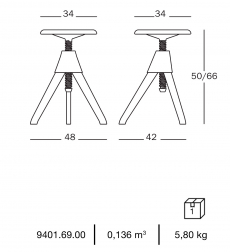 Табурет полубарный деревянный-thumbs-Фото3