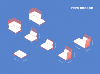 Модуль угловой правый Reva Cocoon