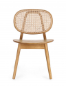 Стул деревянный Garden Relax Adolis вяз, искусственный ротанг натуральный Фото 4