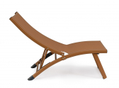 Кресло-шезлонг текстиленовое складное Garden Relax Taylor алюминий, текстилен орех пекан Фото 4