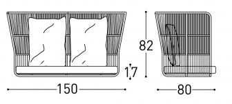 Диван-качели плетеный с подушками-thumbs-Фото3