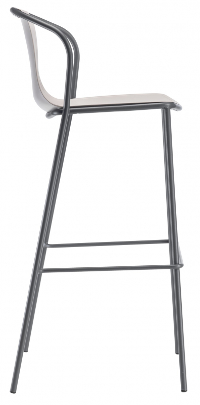 Стул пластиковый барный Kasia Stool 76