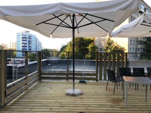 Летняя веранда Hauscraft в ТРЦ 