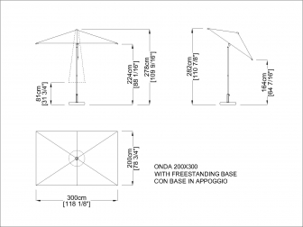Зонт профессиональный 2х3 м-thumbs-Фото3