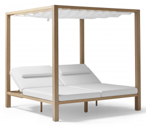 Шатер деревянный с лежаками-thumbs-Фото1