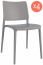 Комплект пластиковых стульев PAPATYA Joy-S Set 4 стеклопластик тортора Фото 3