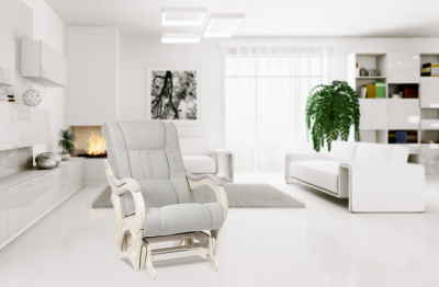 Кресло-гляйдер IM-Design дерево, экокожа Фото 2