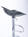 Стул прозрачный барный Siesta Contract Aria сталь, поликарбонат черный Фото 17