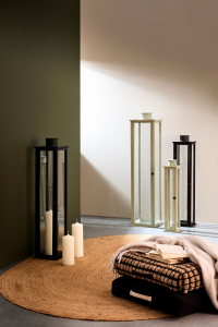 Комплект подсвечников Garden Relax Torsti сталь, пихта, стекло черный Фото 2