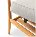 Кресло деревянное с подушкой Cassina Dine Out тик, полипропилен, ткань Фото 7