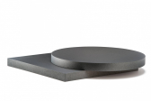 Столешница круглая PEDRALI Fenix ЛДСП, ABS-пластик антрацит Фото 4