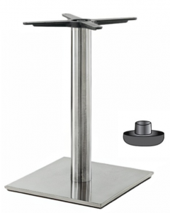 Подстолье металлическое PEDRALI Inox чугун, нержавеющая сталь полированный стальной Фото 1