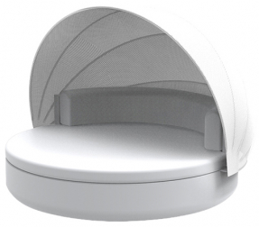 Лаунж-лежак с козырьком-thumbs-Фото1