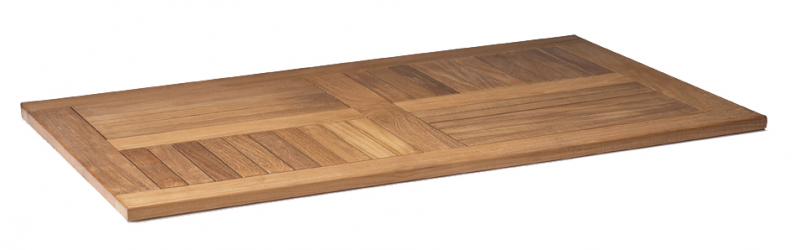 Столешница прямоугольная деревянная Teak