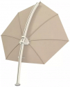 Зонт дизайнерский телескопический 3х3 м Umbrosa Icarus UX Sand алюминий, ткань Sunbrella песочный Фото 1