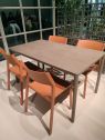 Стул пластиковый Trill Bistrot, кирпичный