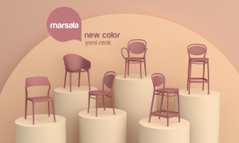 Стул пластиковый барный Marcel Bar 75