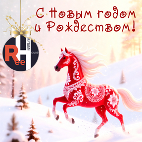 С Новым годом и Рождеством!

График работы на новогодние праздники