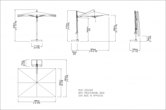 Зонт профессиональный 3х4 м-thumbs-Фото3